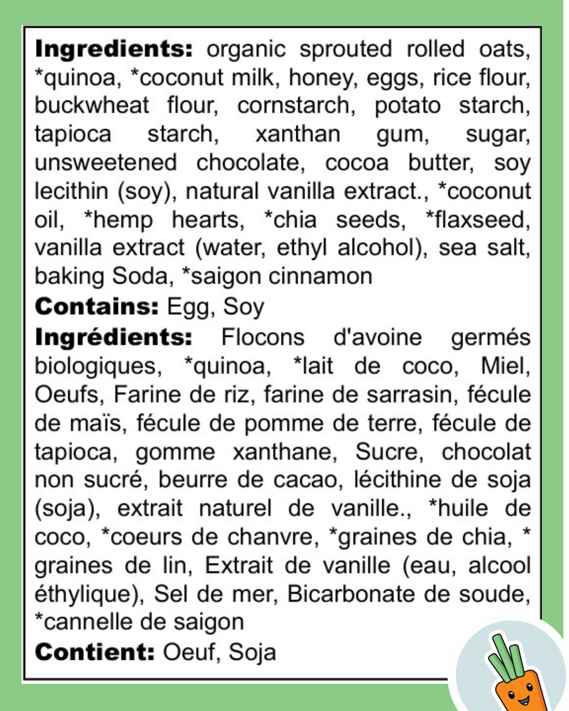 energy bars-gluten friendly